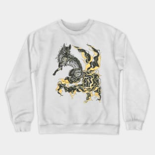 Flaming Kitsune Crewneck Sweatshirt